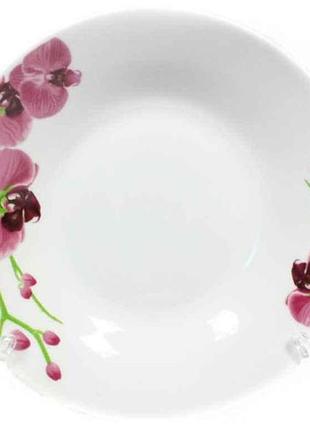 Салатник №7 d=175мм орхідея (12 шт. в уп) 3663 тм interos