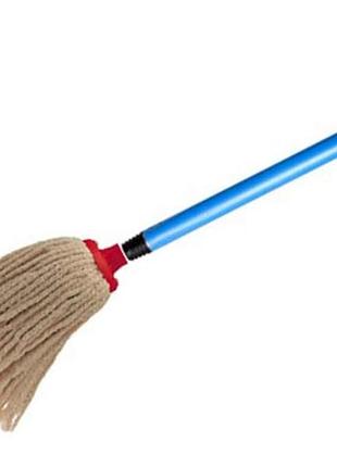 Швабра для прибирання моп шнурковий 120г з ручкою 110 см c12113 тм dream land u