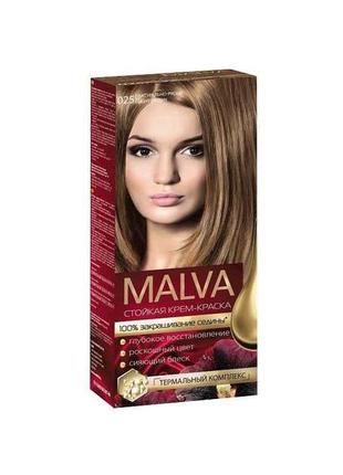 Фарба для волосся 025 натурально-русявий тм malva
