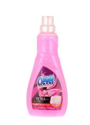 Кондиціонер д/білизни fresh garden-rosa 1000 ml тм clever