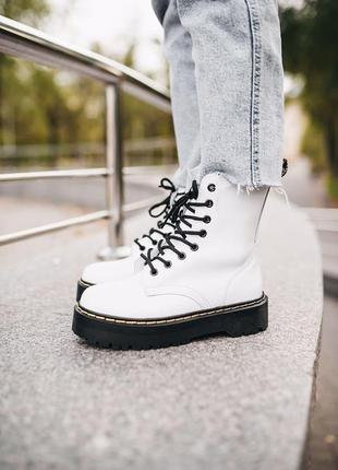 Осінь жіночі сапожки dr. martens jadon3 фото