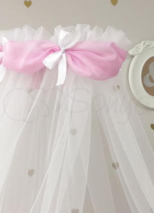Комплект детского постельного белья shine алиса розовый простынь с юбкой маленькая соня10 фото
