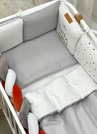 Комплект детского постельного белья art design морковка маленькая соня4 фото