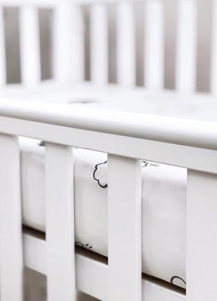 Простынь детская на резинке маленькая соня овечки