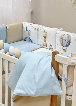 Комплект детского постельного белья art design дино маленькая соня6 фото