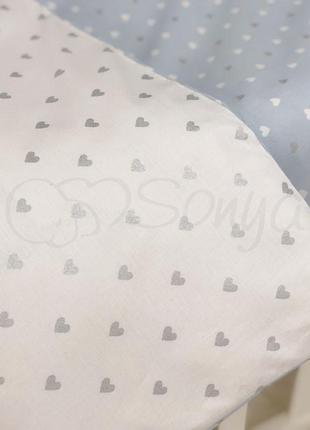 Комплект детского постельного белья shine голубой сердечко маленькая соня9 фото