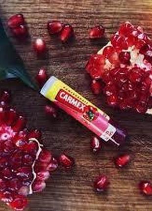 Бальзам для губ carmex гранат, стик 4,6гр5 фото