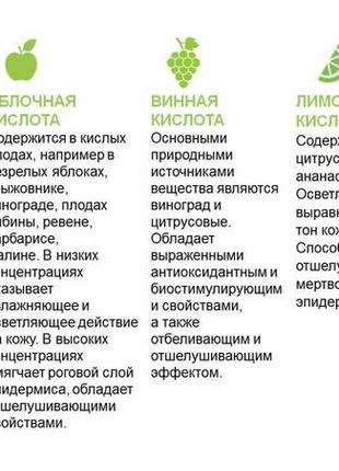 Очищаючий вмивалка гель+ пілінг + маска з ана-кислотами для обличчя 80 мл7 фото