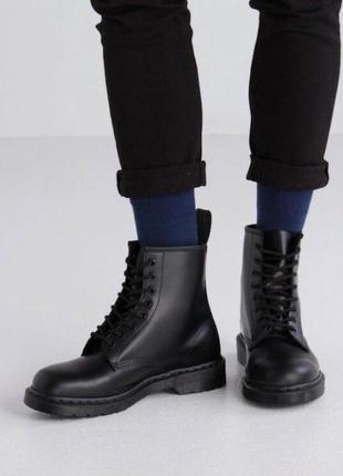 Черевики dr. martens 1460 mono smooth black.