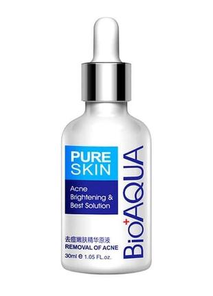 Сыворотка для проблемной кожи bioaqua pure skin, 30мл4 фото