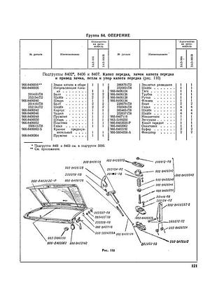 Заз 966/966в запорожец. каталог запасных частей.