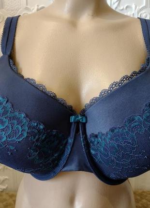 Шикарный бюстгальтер 90 h, marks& spenser англия. на большую грудь