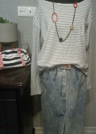 Venezia винтажная джинсовая юбка