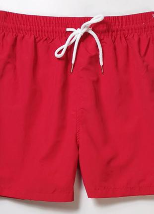 Чоловічі шорти (плавки) для купання polo ralph lauren, колір червоний