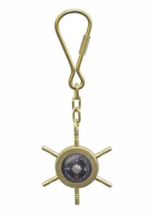 Морской сувенир брелок компас, 1053 sea club, 5 см.