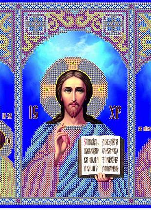 Схема для вишивання бісером магія бісеру і - 3 001 іконостас розмір 40 * 30 см