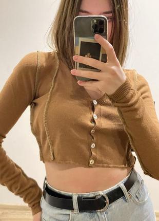 Жіноча кофта-топ на ґудзиках