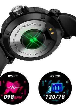Мужские сенсорные умные смарт наручные часы smart watch rs-17bg фитнес браслет трекер9 фото