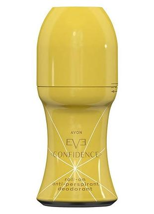 Дезодорант-антиперспірант з кульковим аплікатором eve confidence avon