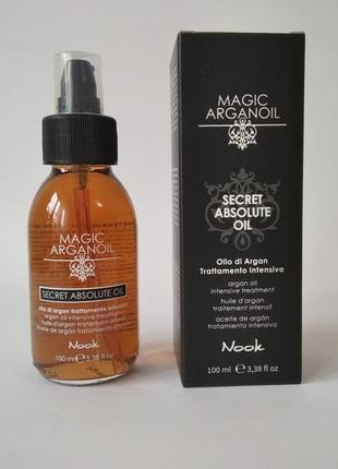 Масло для интенсивного лечения nook magic arganoil absolute oil 100 мл1 фото