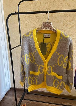 Кардиган люкс в стиле gucci🌟🌟🌟