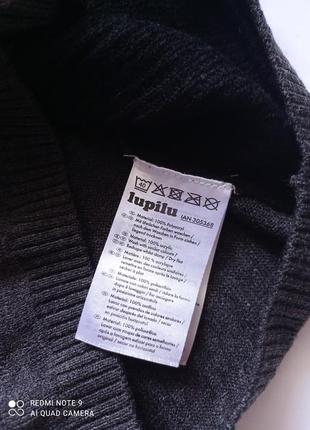 Новорічний светр теплий розмір 110/1163 фото