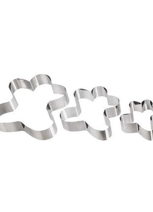 Форма нержавіюча"пряниковий чоловічок"(набір 3 шт)