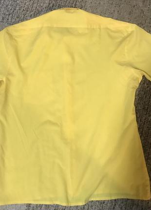 Котонова сорочка рубашка з коротким рукавом garry morgan3 фото