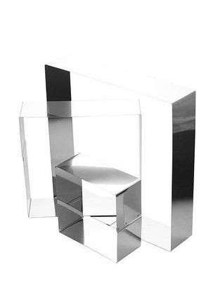 Форма нержавіюча"квадрат"(набір 3 шт)