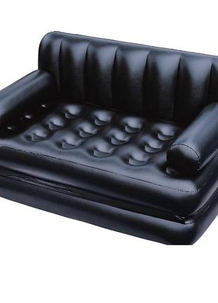 Надувной диван bestway 75054, 188 х 152 х 64 см. диван трансформер 5 в 1 оригинал - 100%