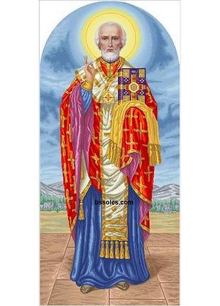 Смм-із святий миколай (ростовий), набор для вышивки бисером