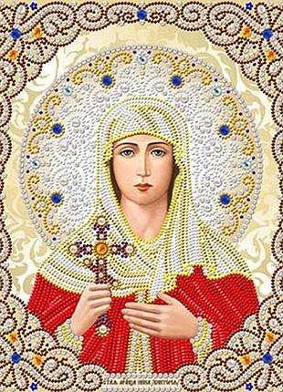 Жл-4736 святая виктория, набор для вышивки бисером