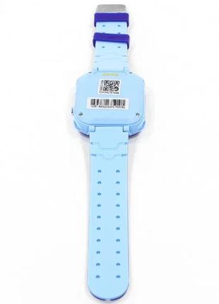 Детские умные смарт часы baby smart watch q12 c камерой и gps голубые3 фото