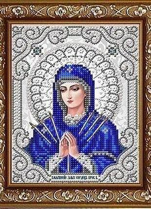 Жс-5026 пб умягчение злых сердец, набор для вышивки бисером