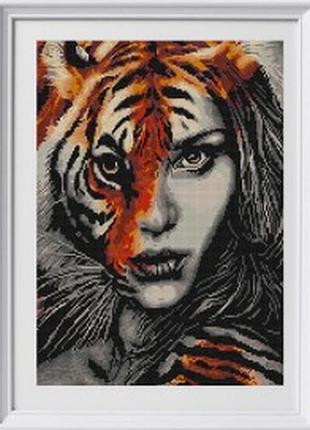 Ник-1335 хищница 1, набор для вышивки бисером