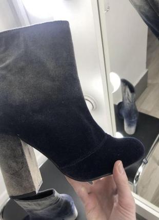 Ботинки 🥾 амбрэ , велюр