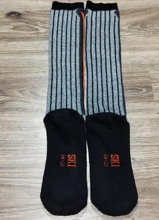 Термогольфи 37 - 40 с мериносовой шерстью тепли термо носки высокие лыжные ski