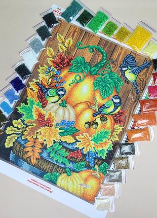 Т-1283  золотая осень, набір для вишивання бісером