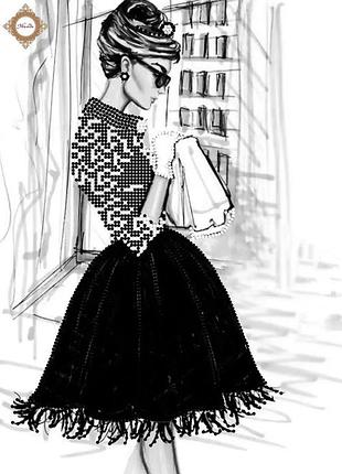 Сл-3055 французский шик, набор для вышивки бисером