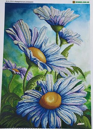 А2-к-1014 ромашки, набор для вышивки бисером