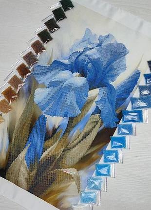 Зпк-014 ірис, набор для вышивки бисером