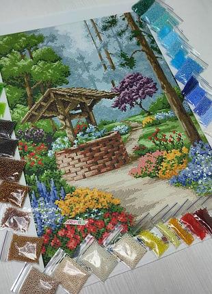 Зпп-012  криничка, набір для вишивання бісером