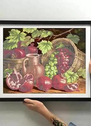 Зпн-035 гранаты, набор для вышивки бисером