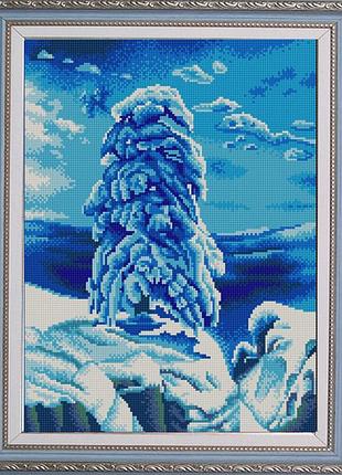 Ник-9880 на севере диком, набор для вышивки бисером