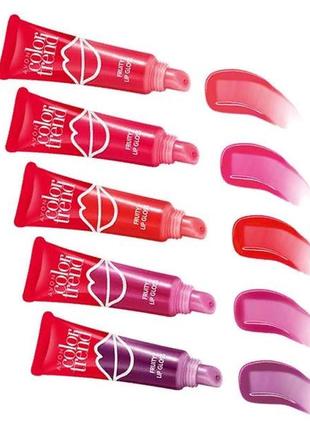 🌷блиск для губ avon color trend"фруктовий",10 мл.3 фото