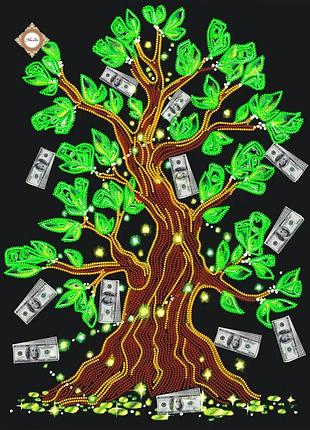 Сл-3075 дерево достатка, набор для вышивки бисером