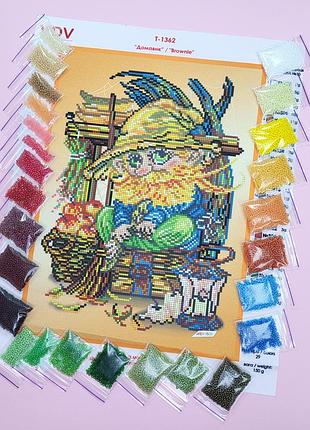 Т-1362 домовик, набор для вышивки бисером