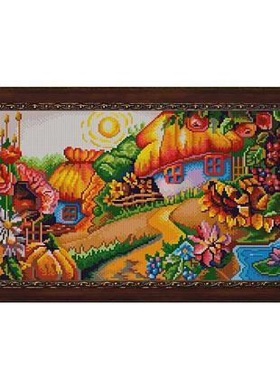 Ник-9919 хуторок, набір для вишивання бісером
