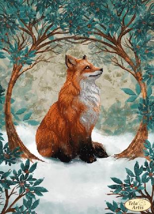 Та-482  сказка про лису, набір для вишивання бісером