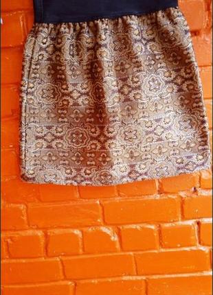 Спідничка твідова на резиночці